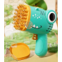 Дитячий пістолет іграшка для мильних бульбашок Bubble blaster AND 636-73 у вигляді Динозаврика