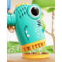 Дитячий пістолет іграшка для мильних бульбашок Bubble blaster AND 636-73 у вигляді Динозаврика