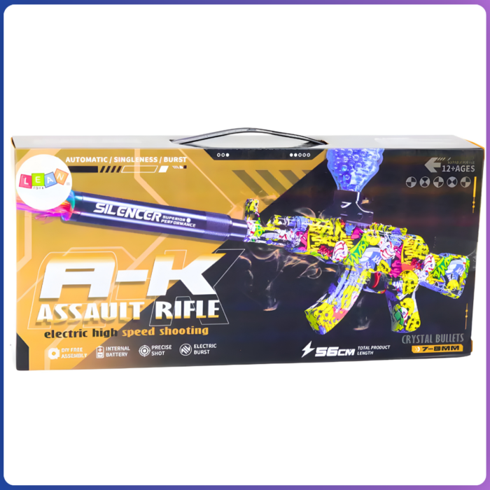 Детский аккумуляторный бластер для орбизовс с USB-зарядкой GUN TOYS WH10 Синий