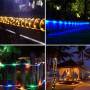 Гирлянда уличная шланг дюралайт LED 10 метров Тепло-белый