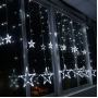Гирлянда "Звездопад" в виде шторы 3x1м LED, 8 режимов мерцания