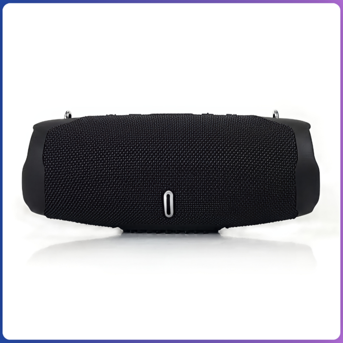 Bluetooth колонка з тканинним корпусом та акумулятором 12000 mAh Charge-6 B25 10W Чорний