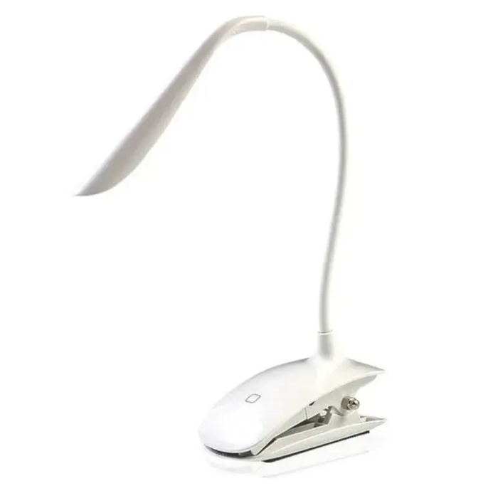 Світлодіодна портативна LED-лампа SST-812 Настільна сенсорна лампа LED з акумуляторною прищіпкою