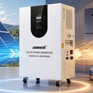 Портативна станція 3 кВт з акумулятором 5 кВт LiFePO4 25.6V/200Ah