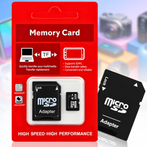Карта пам'яті MicroSD 32 GB Class 10 з SD-адаптером