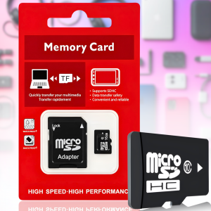 Карта пам'яті MicroSD 16 GB Class 10 з SD-адаптером