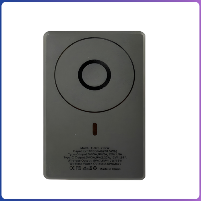 Power Bank 10000mAh з магнітним кріпленням MagSafe TUGII Y02W