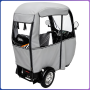 Триколісний електротрайк TRIVARO COMFORT з дахом та дощовиком 800W