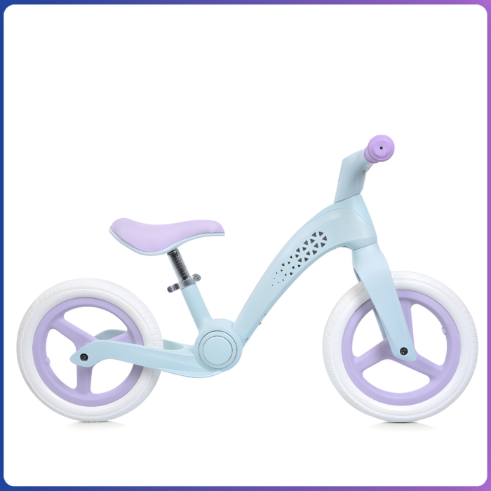 Дитячий біговел 12" з регульованим сидінням та світлом PROF1 KIDS MBB 1057 Mint