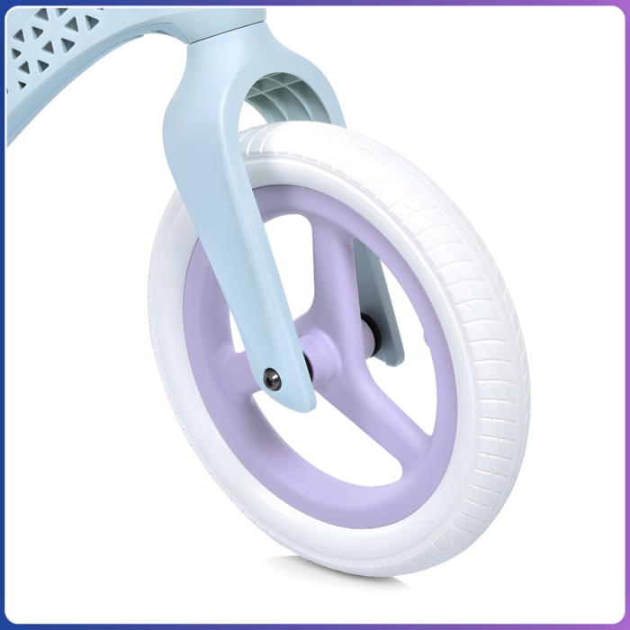 Дитячий біговел 12" з регульованим сидінням та світлом PROF1 KIDS MBB 1057 Mint