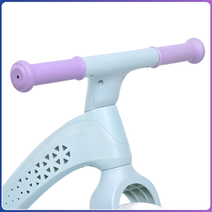 Дитячий біговел 12" з регульованим сидінням та світлом PROF1 KIDS MBB 1057 Mint