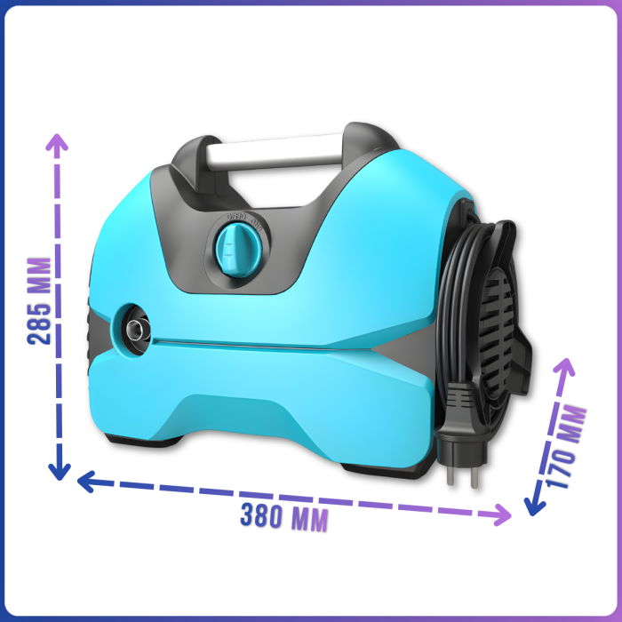 Мойка высокого давления 2800W для автомобиля и садовых работ с ABS-корпусом MKA-02