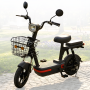 Електровелосипед VELOVA MINI 450W з амортизацією До 30 км/год Чорний