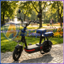 Електровелосипед VELOVA MINI 450W з амортизацією До 30 км/год Чорний