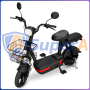 Електровелосипед VELOVA MINI 450W з амортизацією До 30 км/год Чорний