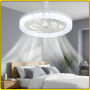 Потолочная LED лампа с вентилятором, 3 режимами света и пультом ДУ 30W | E27 AY1036
