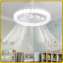 Потолочная LED лампа с вентилятором, 3 режимами света и пультом ДУ 30W | E27 AY1036