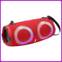 Портативна Bluetooth-колонка з акумулятором 3000mAh та RGB підсвіткою ZQS-L31 20W Червоний