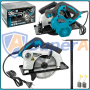 Електрична циркулярна пила 185 мм ASSUR ASR705 220V 1400W у коробці