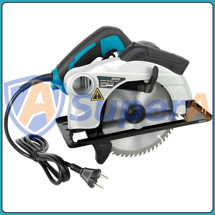 Електрична циркулярна пила 185 мм ASSUR ASR705 220V 1400W у коробці