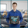 Автомобильный компрессор 35 л/мин ASSUR ASR8046 12V с LED-подсветкой