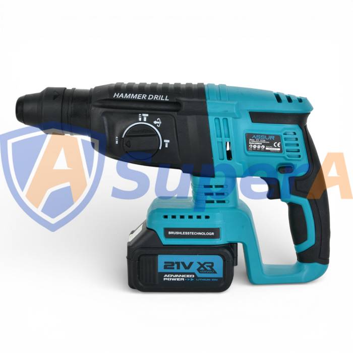 Акумуляторний набір інструментів 6 в 1 ASSUR ASR1206 21V у кейсі