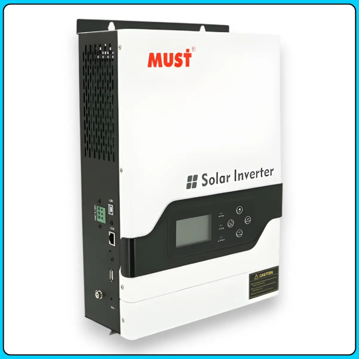 Комплект резервного живлення MUST | Акумулятор 25.6V 2.5KW 100Ah LP16 інвертор 3.2kW 24V PV18-3224VPM II