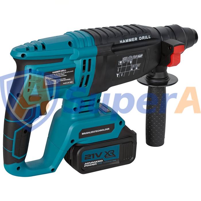 Аккумуляторный перфоратор ASSUR ASR509 21V 3000mAh в кейсе