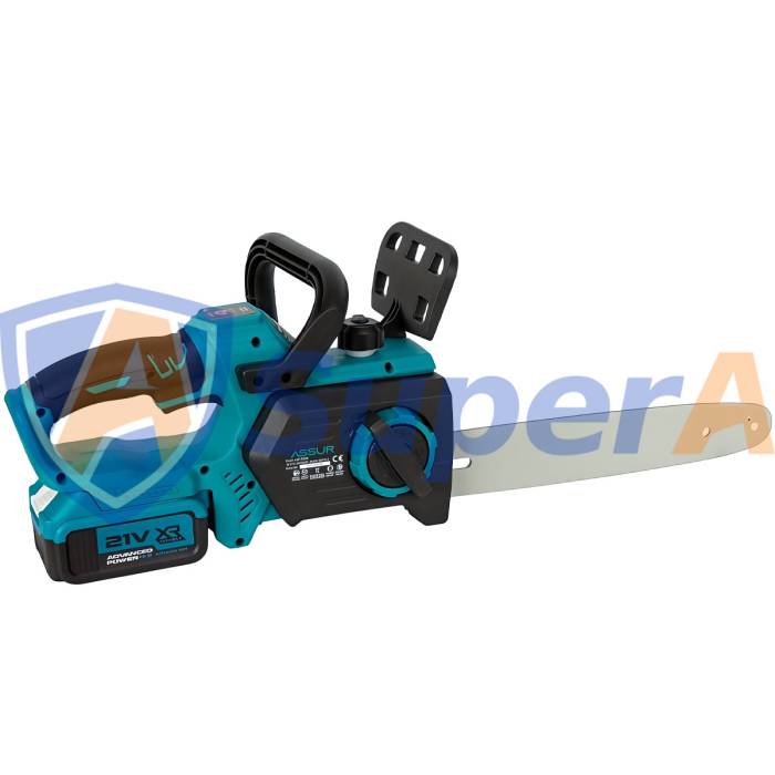 Аккумуляторная пила 21V с шиной 12 дюймов ASSUR ASR764 в кейсе