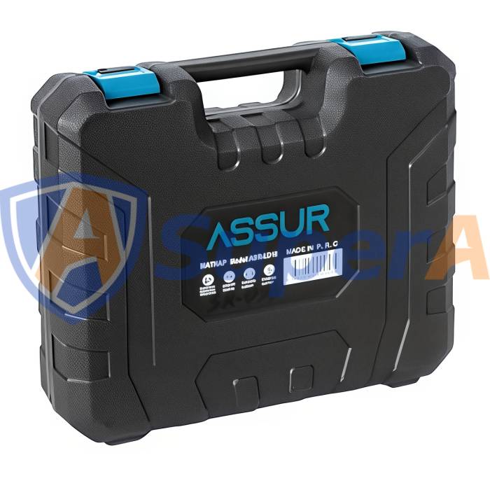 Акумуляторний шурупокрут ASSUR ASR058 12V у кейсі 24 предмети