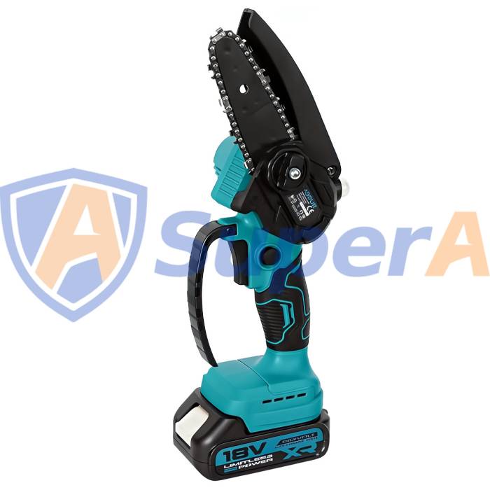 Акумуляторна пила з 2 шинами 4 і 6 дюймів ASSUR ASR744 18V у кейсі