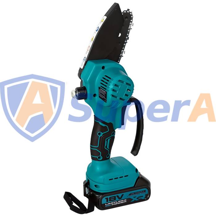 Акумуляторна пила з 2 шинами 4 і 6 дюймів ASSUR ASR744 18V у кейсі