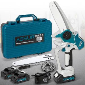 Аккумуляторная пила 18V с шиной 6 дюймов ASSUR ASR772 в кейсе