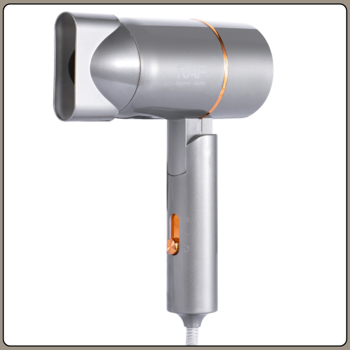 Складаний фен для волосся з двома температурними режимами RAF R.4556G 800W