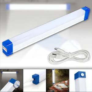 Світлодіодна LED-лампа-ліхтар 52см з магнітним кріпленням і 3 режимами яскравості