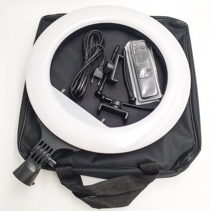 Кільцева LED лампа Ring Light 36 см R-14 набір для блогера