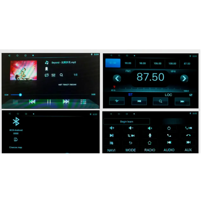 Штатная автомагнитола с навигацией GPS для автомобилей Skoda Superb (9") Android 10.1 (4/32)