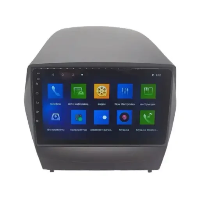 Штатна автомагнітола з навігацією GPS для автомобілів Hyundai Tucson/IX35 2012-2014 (9") Android 10.1 (4/32)