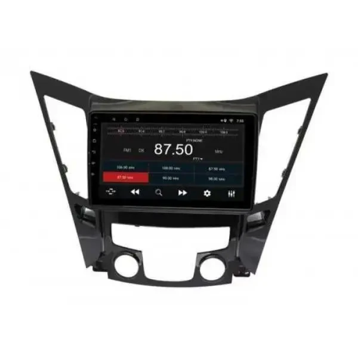 Штатна автомагнітола з навігацією GPS для автомобілів Hyundai Sonata 2011-2014 (9") Android 10.1 4/32 Гб