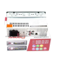 Автомагнітола 1DIN MP3 6317DBT RGB USB 2.0 порт AUX чорний