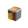 Портативний керамічний обігрівач Handy Heater Pure Warmth rd-08 на 1500 Вт