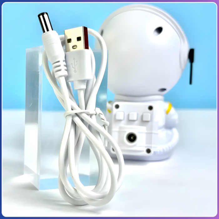 Нічник-проектор зоряного неба "Астронавт" від USB з пультом ДК та 8 режимами світіння