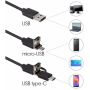 Камера Endoscope 2 м Android Micro-Usb Гнучка камера ендоскоп з підсвіткою