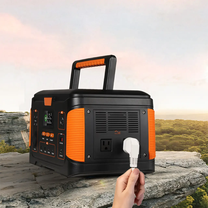 Портативная электростанция с выходами и розетками USB Type-C DC на 650 W и фонариком 171000мА·ч Wimpex WX1438