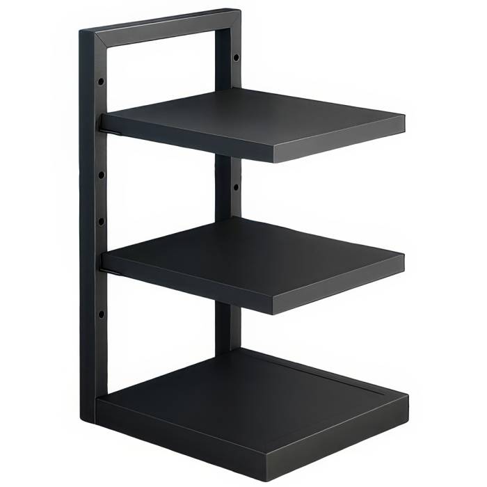 Стелаж-полиця для каструль та сковорідок  Kitchen shelf Універсальна полиця на 3 рівня для дому 42х26.5х22 см