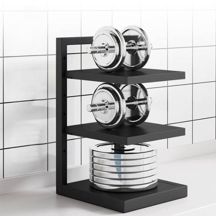 Стелаж-полиця для каструль та сковорідок  Kitchen shelf Універсальна полиця на 3 рівня для дому 42х26.5х22 см