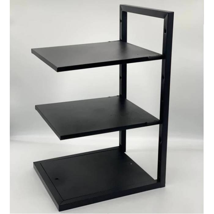 Стелаж-полиця для каструль та сковорідок  Kitchen shelf Універсальна полиця на 3 рівня для дому 42х26.5х22 см