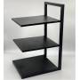 Стелаж-полиця для каструль та сковорідок  Kitchen shelf Універсальна полиця на 3 рівня для дому 42х26.5х22 см