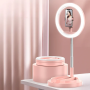 Кольцевая LED лампа 29 см с креплением для телефона и штативом LAMP JM-01 Светодиодное кольцо на штативе