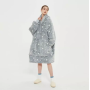 Толстовка, що світиться з рукавами і капюшоном Huggle Hoodie Stars Lumi 80х80см Толстовка зі зірками, що світяться